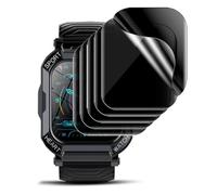KARYLAX - Protection d'écran Anti-Espion Souple, Anti-Rayures, Film Protecteur filtre de Confidentialité Privacy Compatible pour Montre Connectée RUIMEN1.83 pouces (Pack x6)
