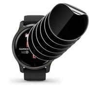 KARYLAX - Protection d'écran Anti-Espion Souple, Anti-Rayures, Film Protecteur filtre de Confidentialité Privacy Compatible pour Montre Connectée Garmin Venu X1 (Pack x6)
