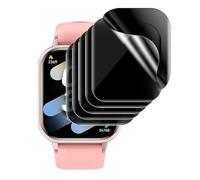 KARYLAX - Protection d'écran Anti-Espion Souple, Anti-Rayures, Film Protecteur filtre de Confidentialité Privacy Compatible pour Montre Connectée ECHO Rainbow Nano (Pack x6)