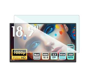 KARYLAX - Protection d'écran en Verre Flexible, Dureté 9H, Anti-Rayures, Film Protecteur compatible pour Bimawen Moniteur Portable (18,5 Pouces)