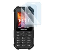 KARYLAX - Protection d'écran en Verre Flexible, Dureté 9H, Anti-Rayures, Film Protecteur Compatible pour Smartphone Logicom Xtrem 40 (Pack x2)