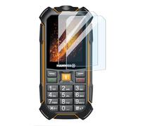 KARYLAX - Protection d'écran en Verre Flexible, Dureté 9H, Anti-Rayures, Film Protecteur Compatible pour Téléphone Hammer Boost 2 LTE 4G (Pack x2)