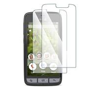 KARYLAX - Protection d'écran en Verre Fléxible, Dureté 9H, Anti-Rayures, Film Protecteur pour Smartphone Orange Doro 8030 (Pack x2)