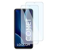 KARYLAX - Protection Écran en Verre Flexible, dureté 9H Anti-rayures, Film Protecteur compatible pour LOGICOM Comet 4G (Pack x2)