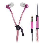 KARYLAX Seluxion - Ecouteurs Kit Mains Libres Zip Couleur Rose pour Smartphone Echo Push, Echo Plum, Echo Smart 4G, Echo Bloom, Echo Moon
