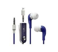 KARYLAX Seluxion - Écouteurs Stéréo Filaires Couleur Bleu pour Samsung Galaxy S6 S5 S4 A5 A7 Grand J5 Trend 2 Lite