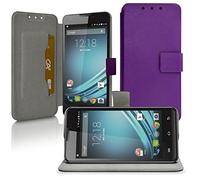 KARYLAX Seluxion - Etui de Protection et Porte-Carte Universel XL Couleur Violet pour Logicom L-ITE 552