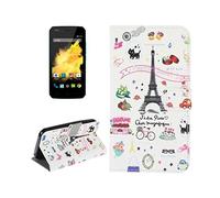 KARYLAX Seluxion - Etui de Protection Portefeuille Support Motif pour Wiko Sunset