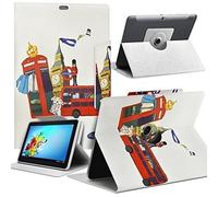 KARYLAX Seluxion - Etui Motif MV16 Universel S pour Tablette Huawei Honor X3 Tablet 7 Pouces