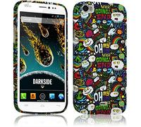 KARYLAX Seluxion - Housse Coque de Protection Semi Rigide Matière Gel pour Wiko Darkside - Motif LM18
