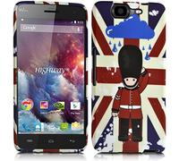 KARYLAX Seluxion - Housse Coque de Protection Semi Rigide Matière Gel pour Wiko Highway 4G - Motif MV18