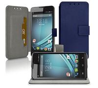 KARYLAX Seluxion - Housse Coque Etui Universel S Couleur Bleu pour Wiko Goa