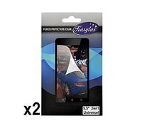 KARYLAX Seluxion - Pack de 2 Films de Protection à découper Universel L pour Cubot Z100 4G