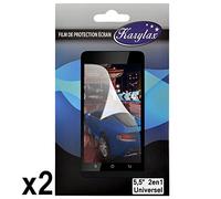 KARYLAX Seluxion - Pack de 2 Films de Protection à découper Universel L pour smartphone SFR Altice S40 [Taille écran maximale 8,2 cm x 12 cm]