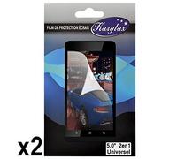 KARYLAX Seluxion - Pack de 2 Films de Protection à découper Universel M pour smartphone Echo Moon [Taille écran maximale 6,2 cm x 11 cm]