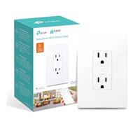Kasa Smart Plug by TP-Link, In-Wall Smart Home WiFi Outlet Works with Alexa, Echo, Google Home & IFTTT, No Hub Required, Remote Control, UL Certified (KP200)