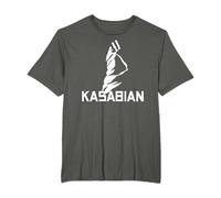 Kasabian Ultraface Logo Rock Music Band T-Shirt