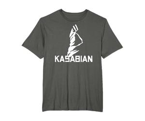 Kasabian Ultraface Logo Rock Music Band T-Shirt