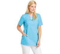 kasack7 schlupf Veste 1/2 Bras léger Tissu (3 x l, turquoise)