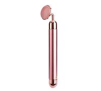 KASAN Masseur De Jade Masseur électrique du Visage Jade Roller, Outils De Massage De Visage électrique pour La Peau Sensible Pull Tirez L'ascenseur Raffermissant(Color:Une)