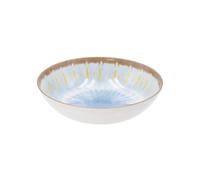 KASANOVA Assiette creuse 22 cm en mélamine bleu Soler