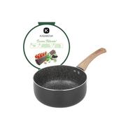 KASANOVA Casserole en pierre noire 1 anse cm18