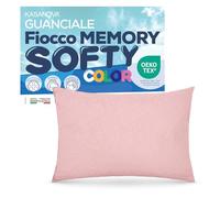 KASANOVA Coussin oreiller nœud à mémoire de forme Softy rose
