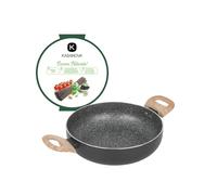 KASANOVA Poêle à frire 24 cm Black Stone noir Cuisson, Solide