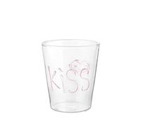 Kasanova Gobelet à eau lettres d'eau Kiss Table