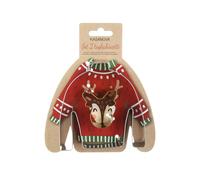 KASANOVA Lot de 2 emporte-pièces Noël renne et pull