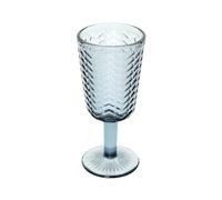 KASANOVA Lot de 2 verres à eau en verre bleu Milo