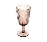 KASANOVA Lot de 2 verres à eau en verre violet Milo