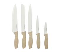 KASANOVA Lot de 5 couteaux de cuisine manche effet bois