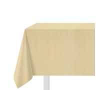 KASANOVA Nappe de Noël beige brillant en coton beige textile table et cuisine