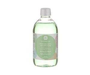 Kasanova Pack de Recharge Amazonia de 500 ML, pour Le Design de Parfum d’intérieur Luca Trazzi Vert