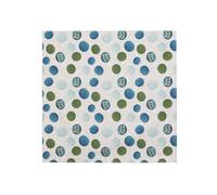 KASANOVA Pièce maîtresse de Noël Blanc Boules d'octane Bleu