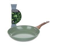 KASANOVA Poêle 30 cm en céramique verte New Ceramic