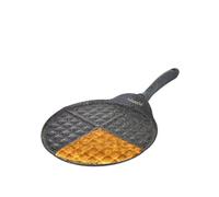 Kasanova Poêle 4 gaufres cm26 gris