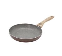 KASANOVA Poêle antiadhésive Cooking Therapy, inscription marron gravée au laser, revêtement à base d’eau, compatible avec tous les types de feux, sans PFOA ni nickel (28 cm)