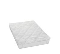 KASANOVA Surmatelas Massant No Stress - Fabriqué en Italie, Effet Massage, Confort extrême, Protection du Matelas, Lavable (Une Place et demie)