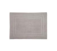 KASANOVA Tapis de bain 50 x 70 cm coton Basik gris