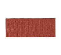 KASANOVA Tapis de Salle de Bain 60 x 130 cm en Chenille - Linge de Bain (Rouge)