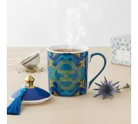 KASANOVA Tasse en porcelaine avec filtre à thé Royal Garden Bleu