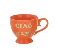 KASANOVA Tasse en porcelaine orange Salut Baby 500 ml Loving