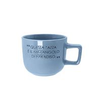 KASANOVA Tasse jumbo 500 ml inscription Citations bleu clair