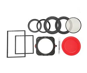 Kase Armour Kit support magnétique 100 mm 67 mm 72 mm 77 mm 82 mm Verre optique CPL + 2 cadres magnétiques 100