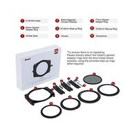 Kase Filter K9 Kit de Support de Filtre I avec Filtre polarisant Rotatif magnétique 90 mm CPL Iconvient pour Filtre 100 x 100 & 100 x 150 mm