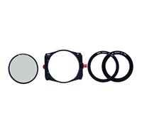 Kase K9 Kit Porte-Filtre Fin 100 mm avec CPL magnétique et adaptateurs 67 mm 72 mm 77 mm 82 mm