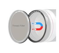 Kase Kit de bague d'adaptation pour objectif magnétique et filtre 52 mm - Convertit un filtre à filetage à visser de 52 mm en filtre magnétique, ultra fin et en alliage d'aluminium