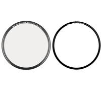 Kase Wolverine Revolution Filtre magnétique CPL en verre trempé résistant aux chocs avec anneau argenté et adaptateur 58 mm